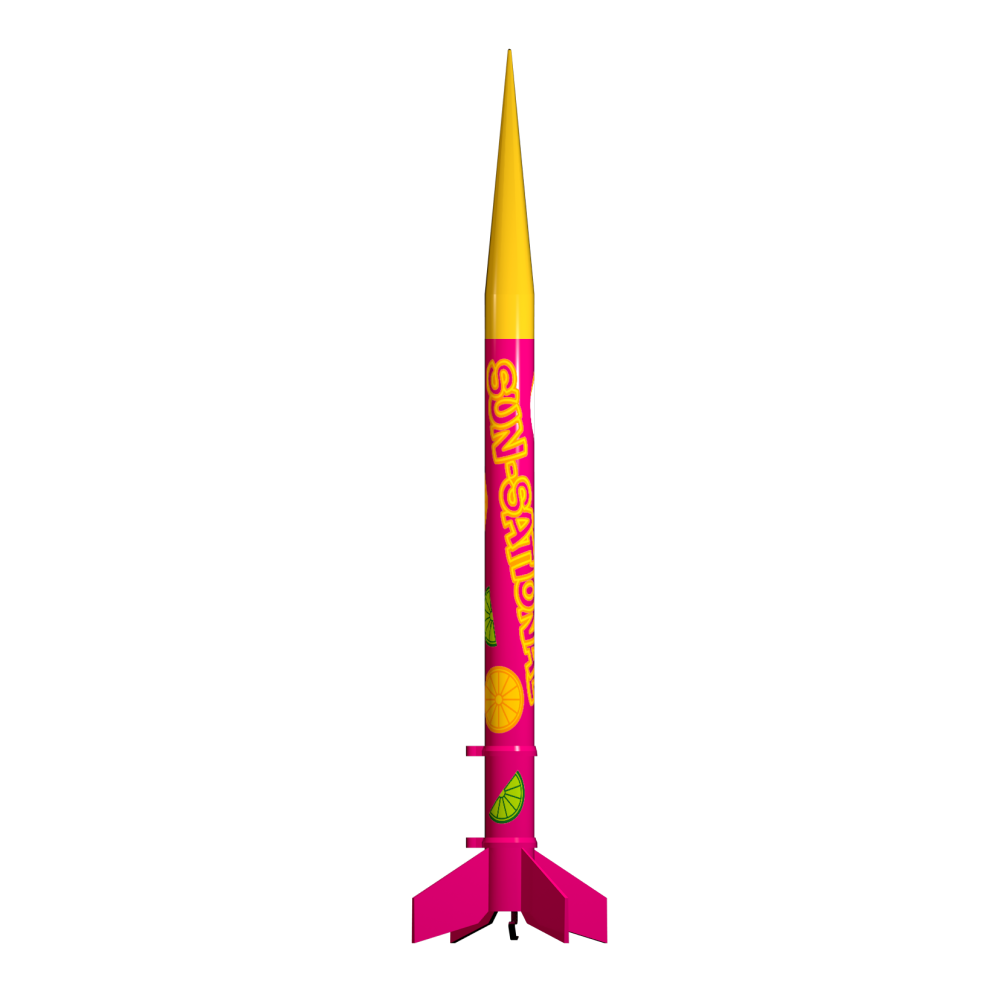 Estes Sun-Sational Summer Themed Rocket 