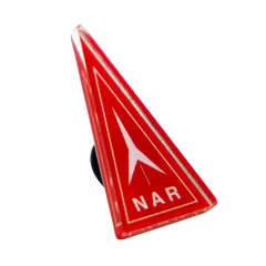 Pin de solapa de la Asociación Nacional de Cohetería
