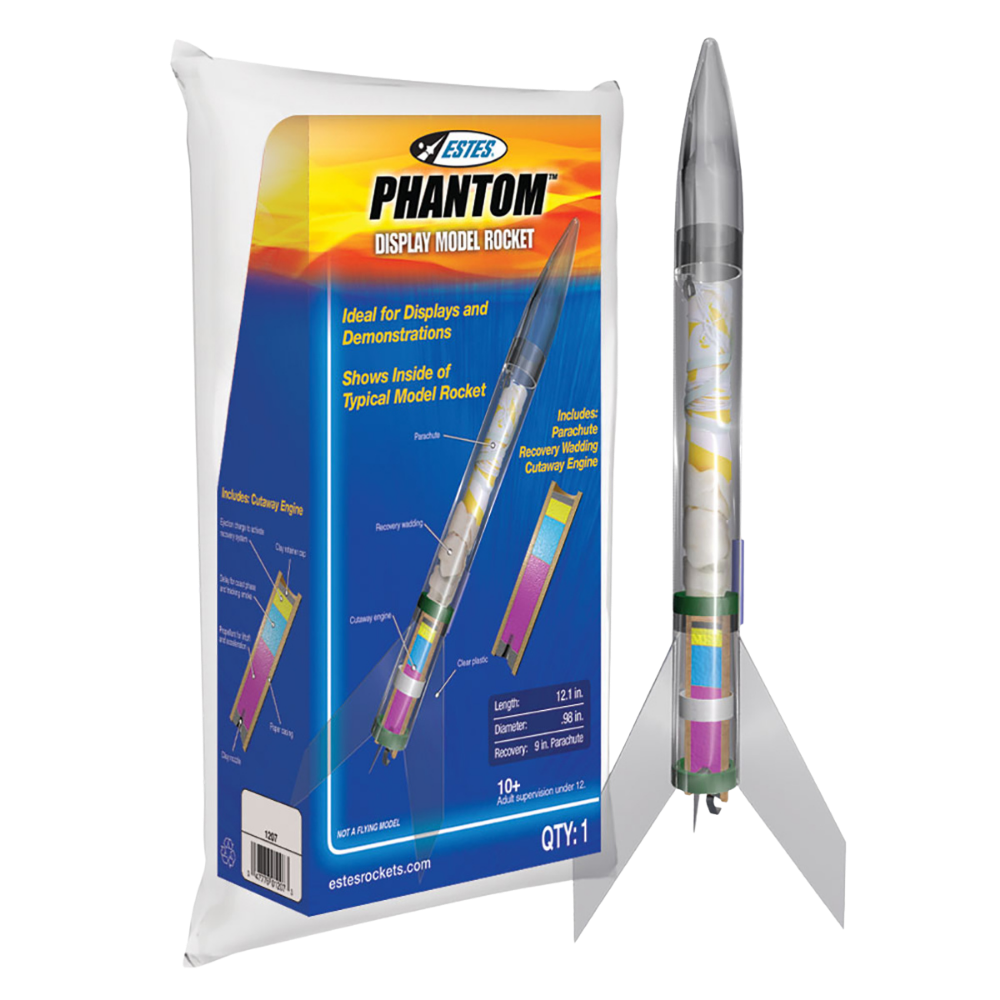 Estes Phantom Display Model Rocket 