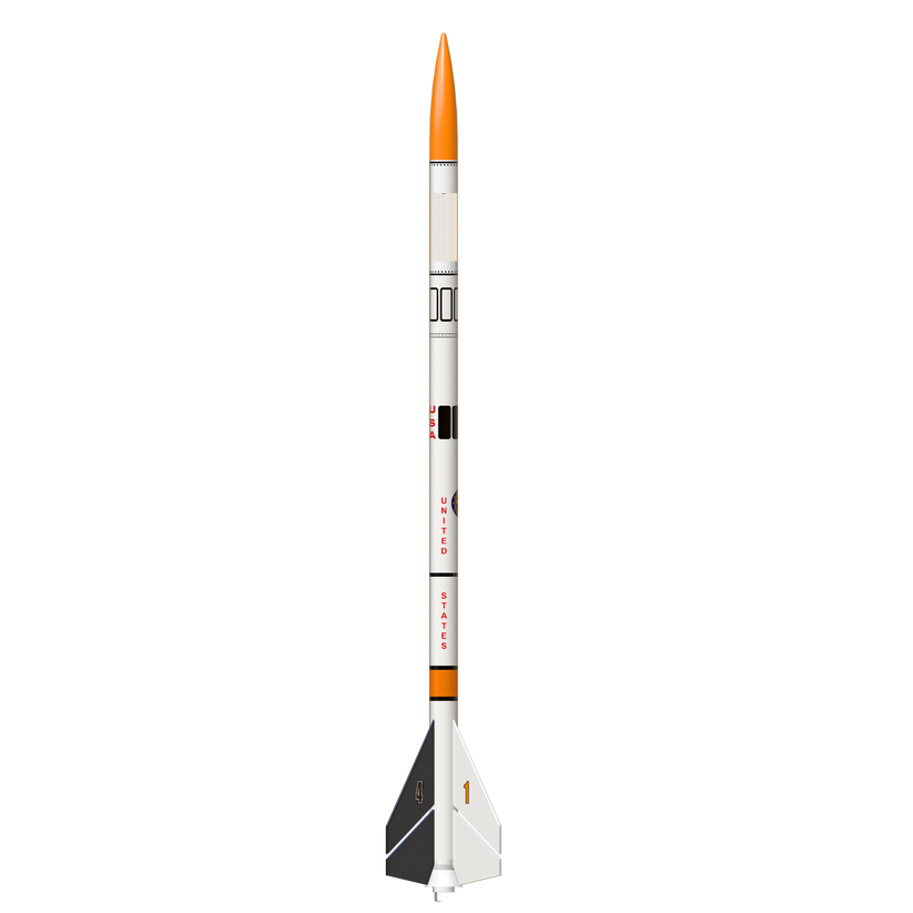 K-46 Astron Shrike™ Model Rocket Kit - Multistage Payloader Classic ...