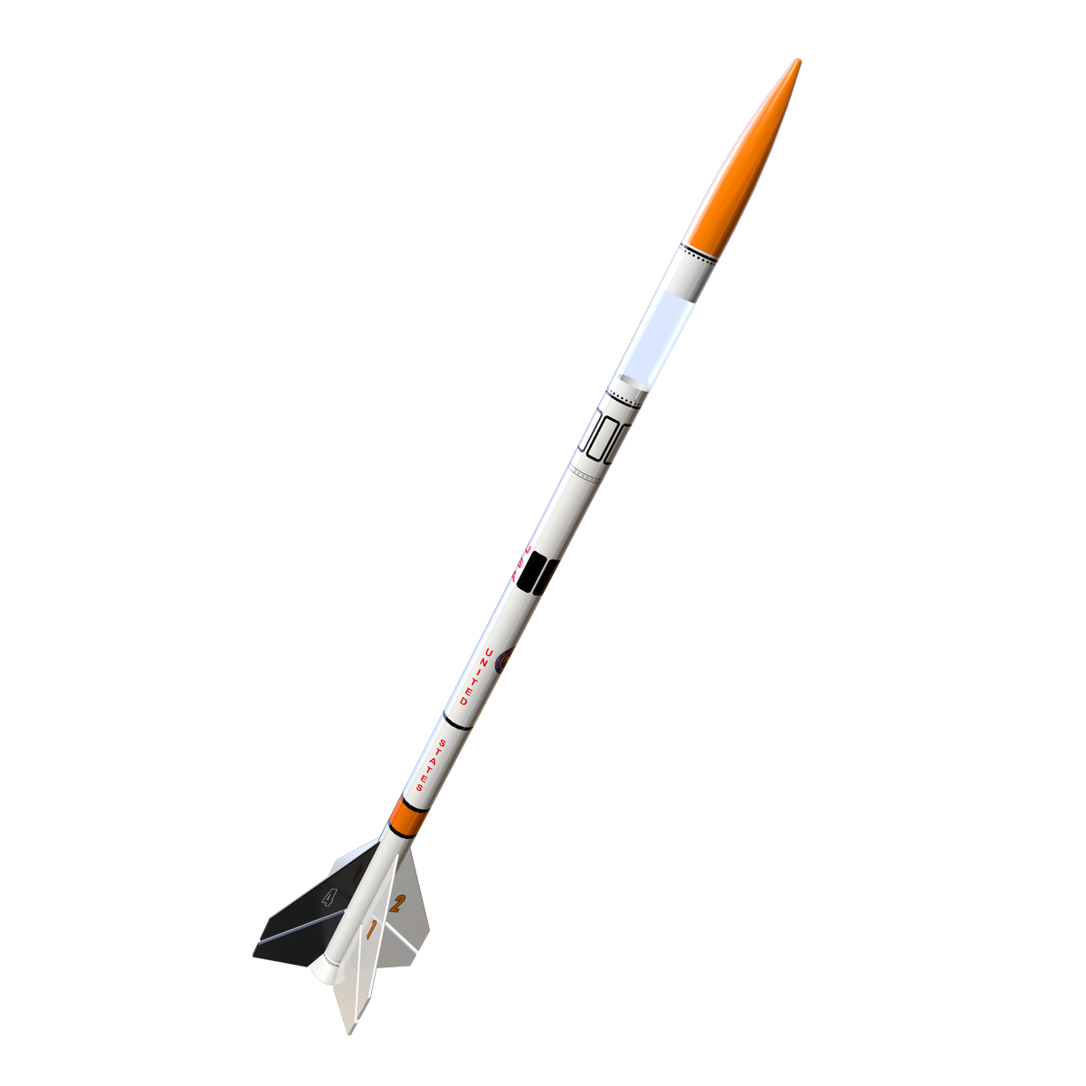 K-46 Astron Shrike™ Model Rocket Kit - Multistage Payloader Classic ...