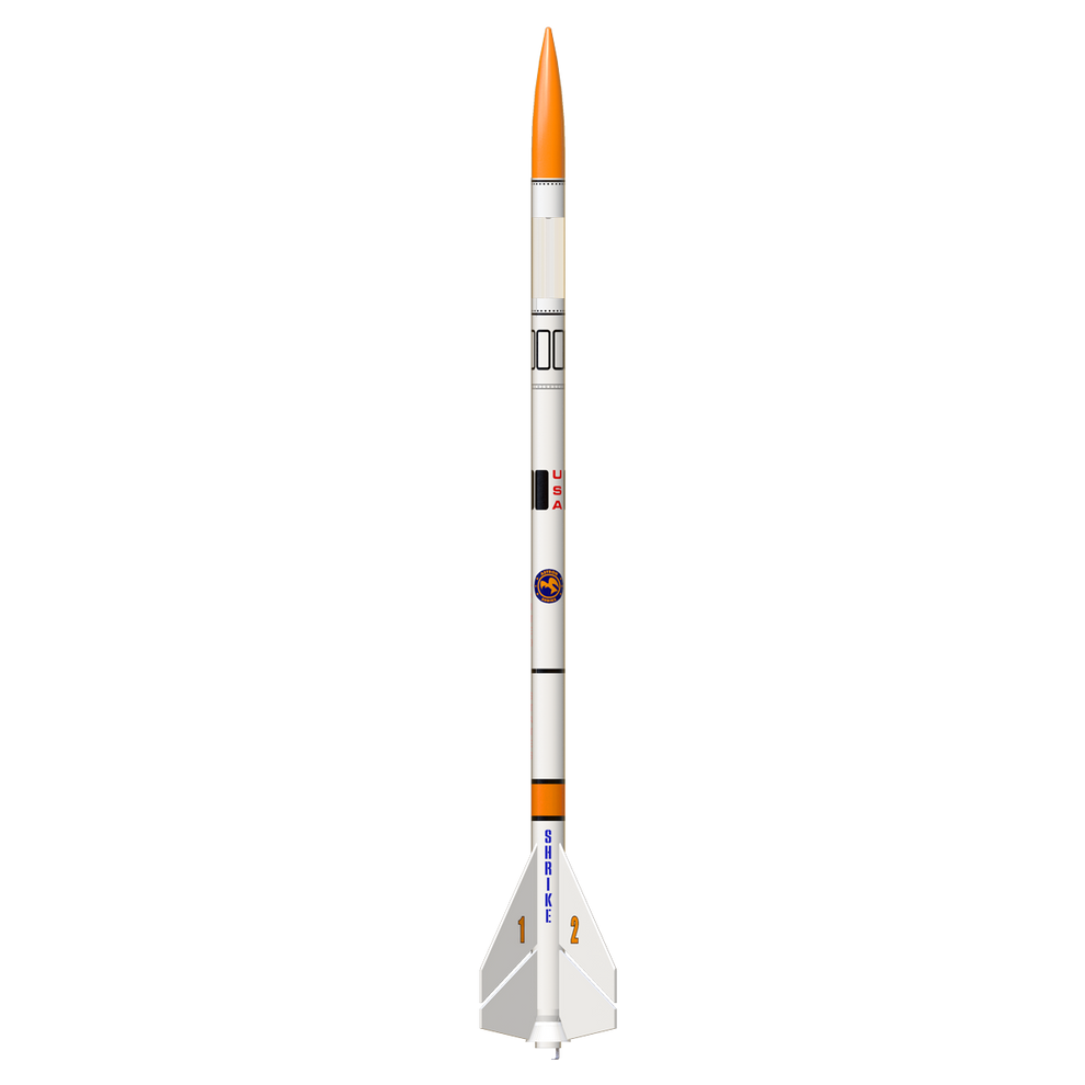 K-46 Astron Shrike™ Model Rocket Kit - Multistage Payloader Classic ...