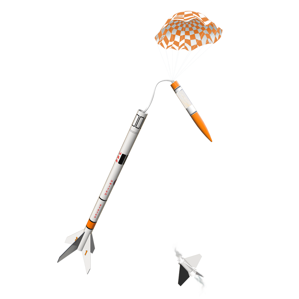 K-46 Astron Shrike™ Model Rocket Kit - Multistage Payloader Classic ...