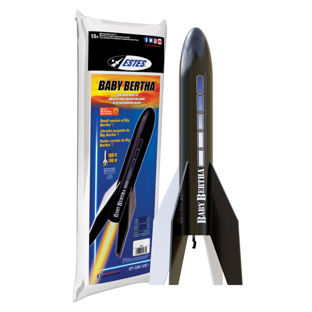 Estes Baby Bertha Model Rocket Kit