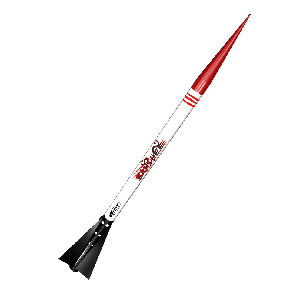 Banshee™ Model Rocket Kit - Thrilling Performance, Bold Design | Estes ...