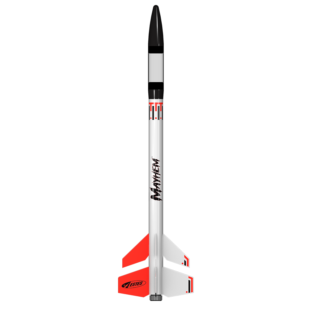 Mayhem™ Model Rocket Kit – Two-Stage Rocket for Advanced Rocketeers ...