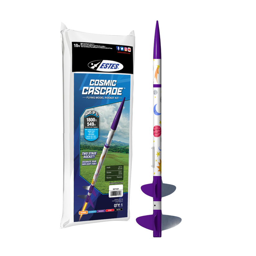 Cosmic Cascade™ Model Rocket Kit | Estes Rockets