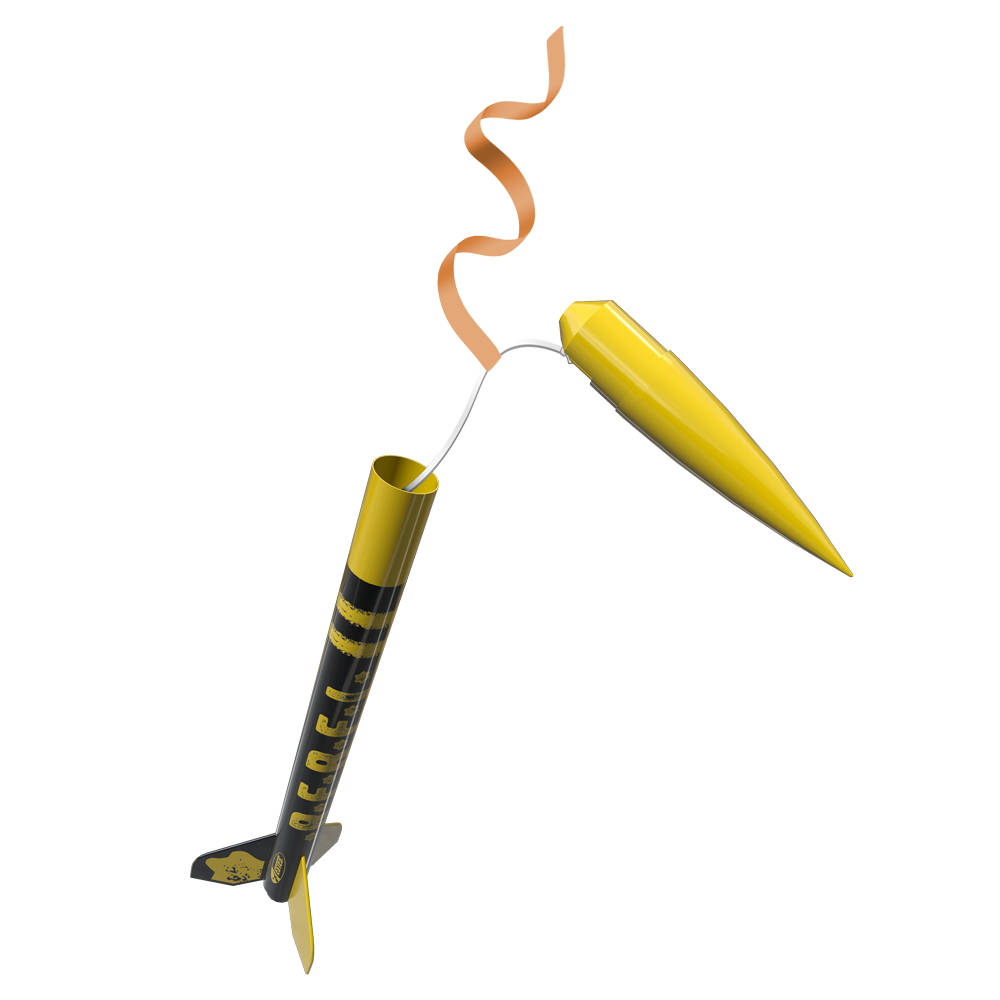 Estes The Mavericks Rebel Flying Model Rocket with Streamer Recovery