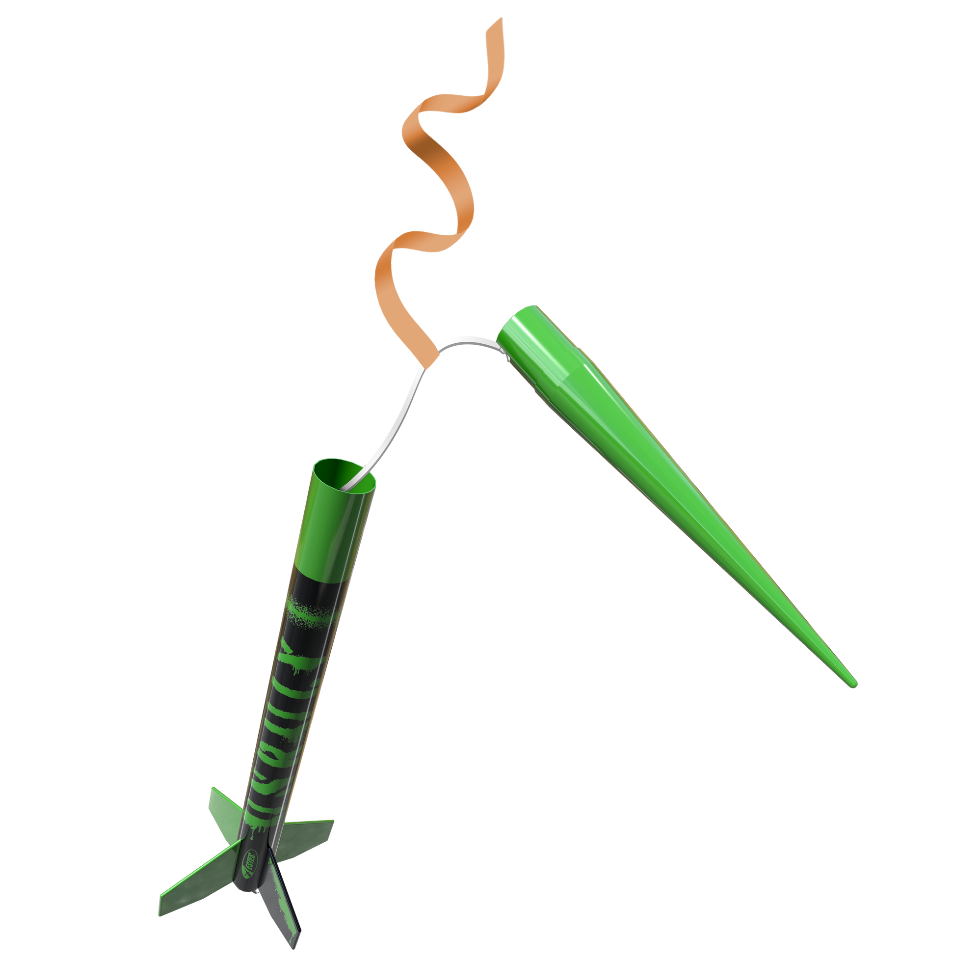 Estes The Mavericks Unruly Flying Model Rocket with Streamer Recovery