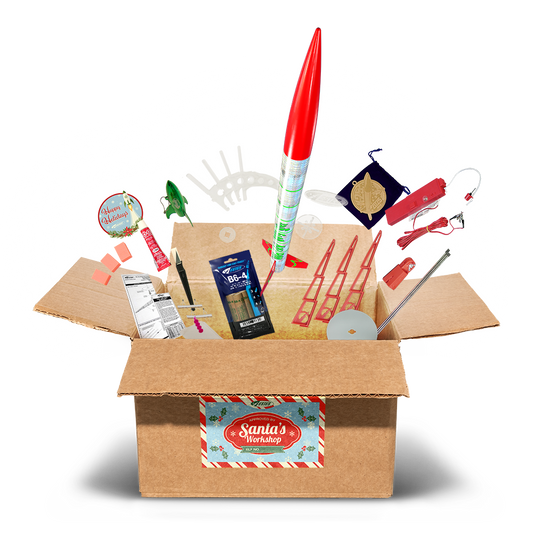 Estes Wiggle All the Way: Advent to Ignition Model Rocket Gift Box for Christmas