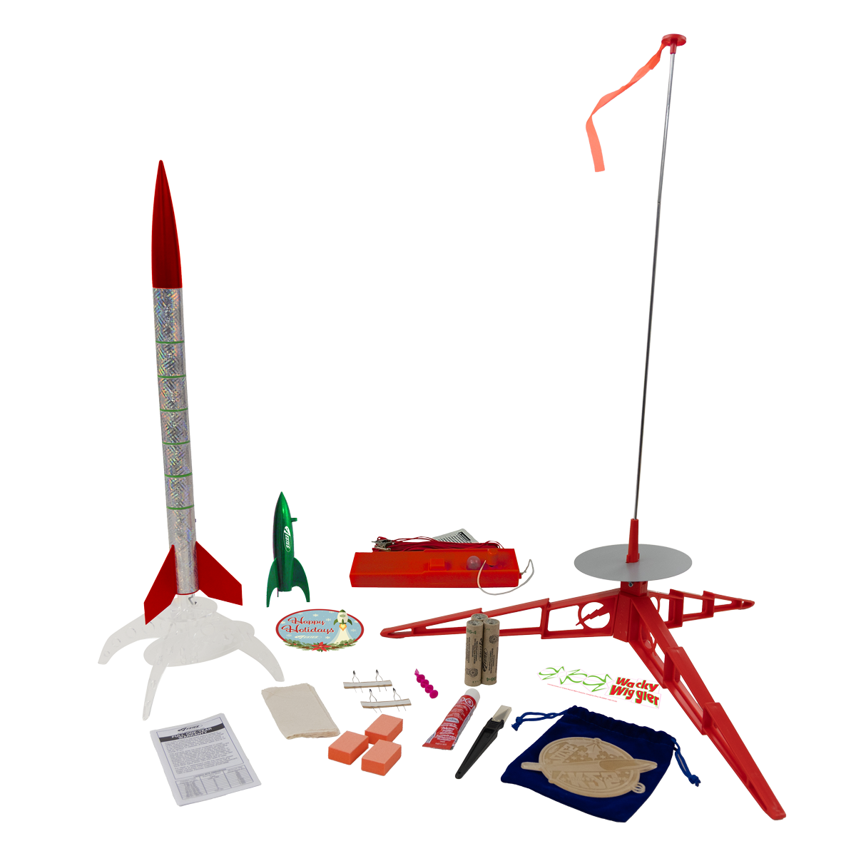 Wiggle All the Way: Advent to Ignition Christmas Gift Model Rocket Kit