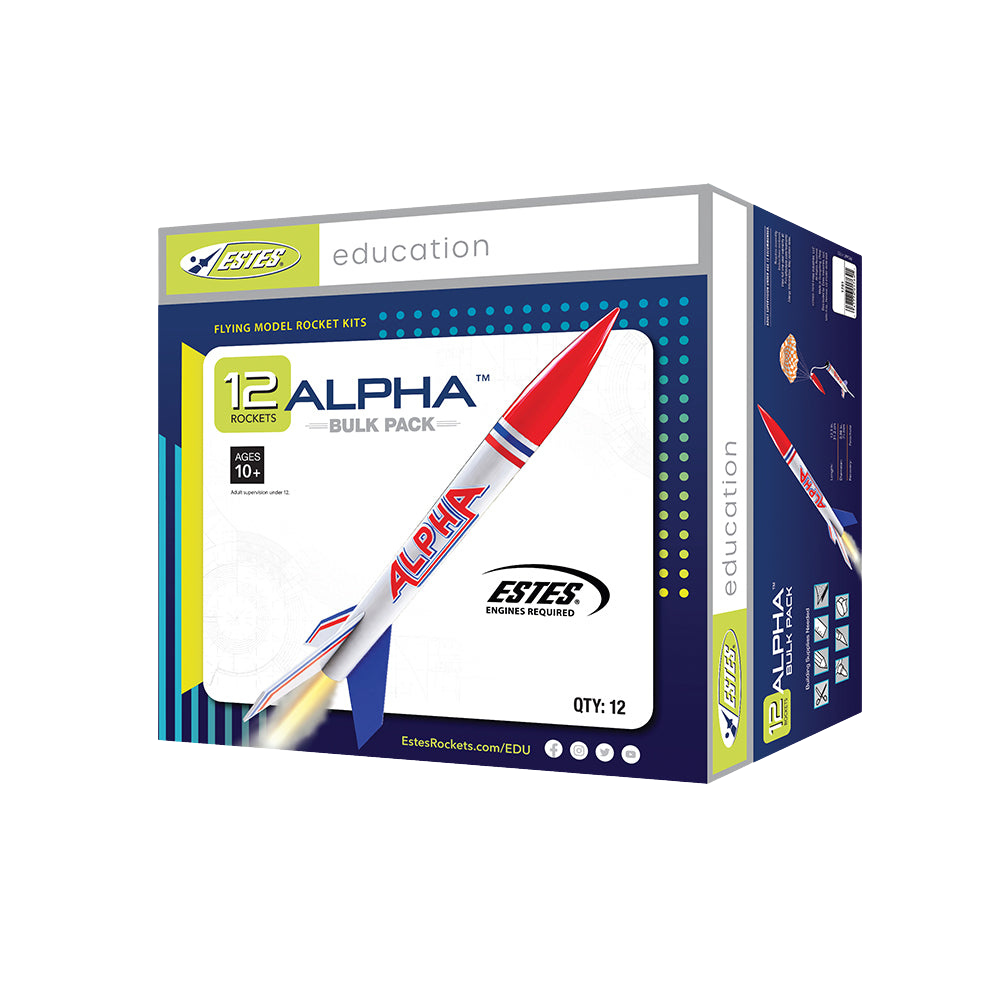Estes Alpha Bulk Pack Model Rockets