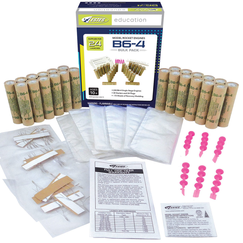 B6-4 Engine Bulk Pack - Best Selling Rocket Engines for Group Launches ...