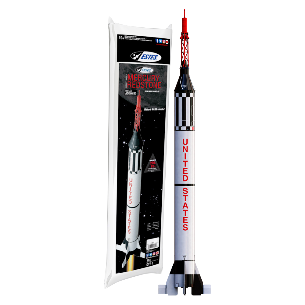 Estes Mercury Redstone 4/ Liberty Bell 7 Model Rocket Kit