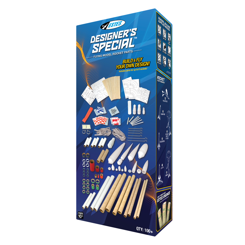 Estes Designers Special Model Rocket Parts Kit