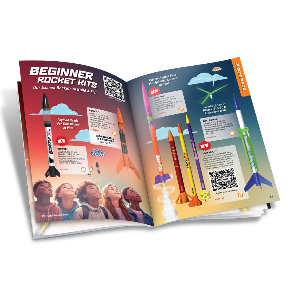 2025 Catalog - Explore New Model Rocket Kits & Gear | Estes Rockets