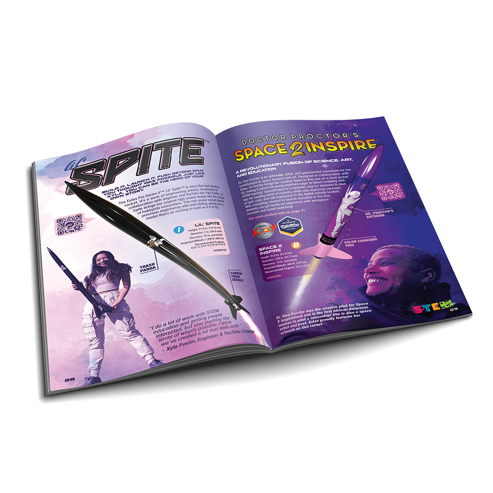 2026 Estes Rockets Catalog - Lil Spite and Doctor Proctor's Space2Inspire
