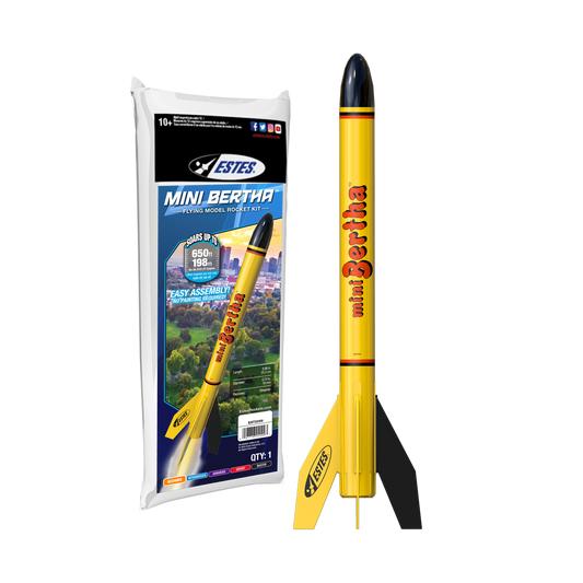 Estes Mini Bertha Model Rocket Kit