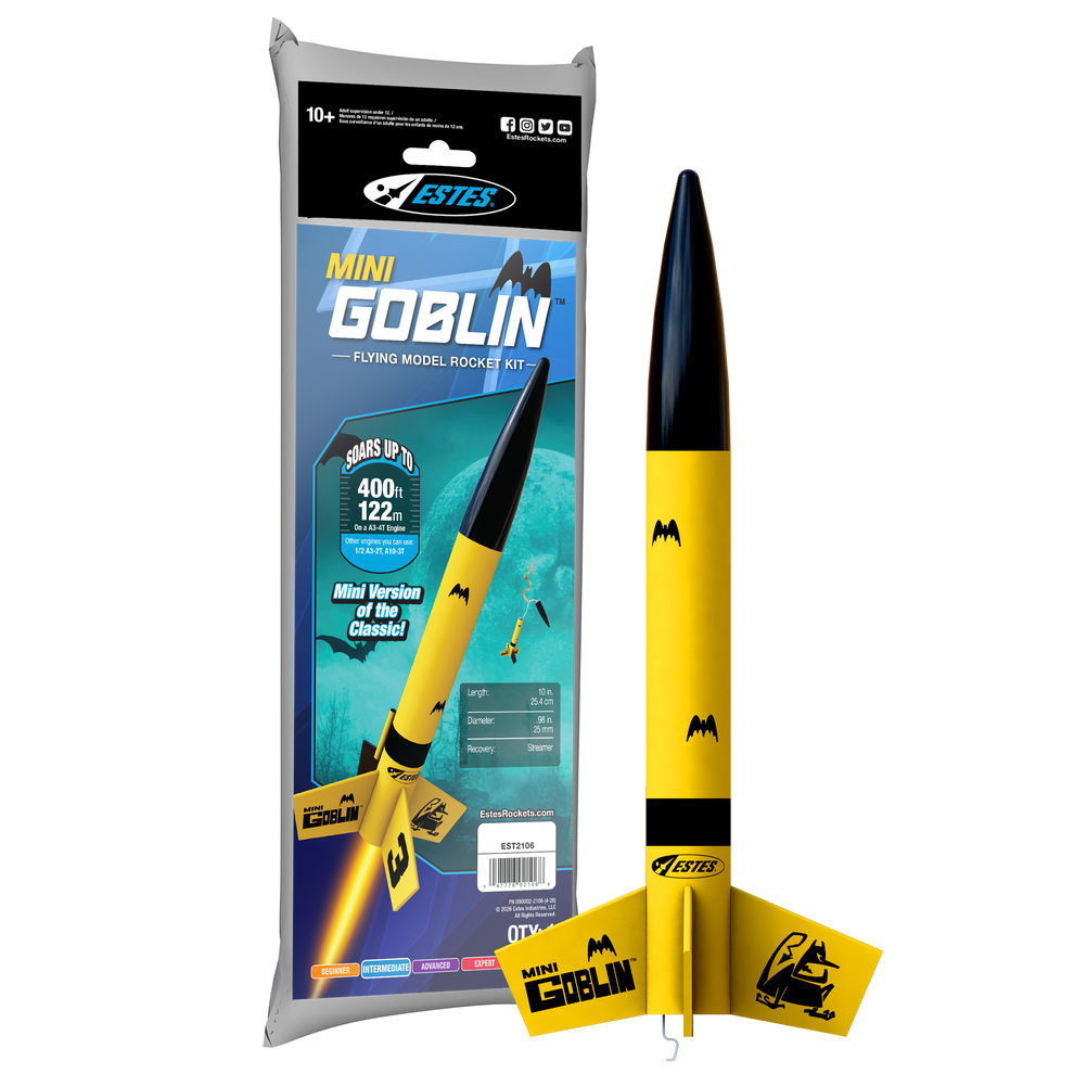 Mini Goblin™ Model Rocket Kit | Estes Rockets