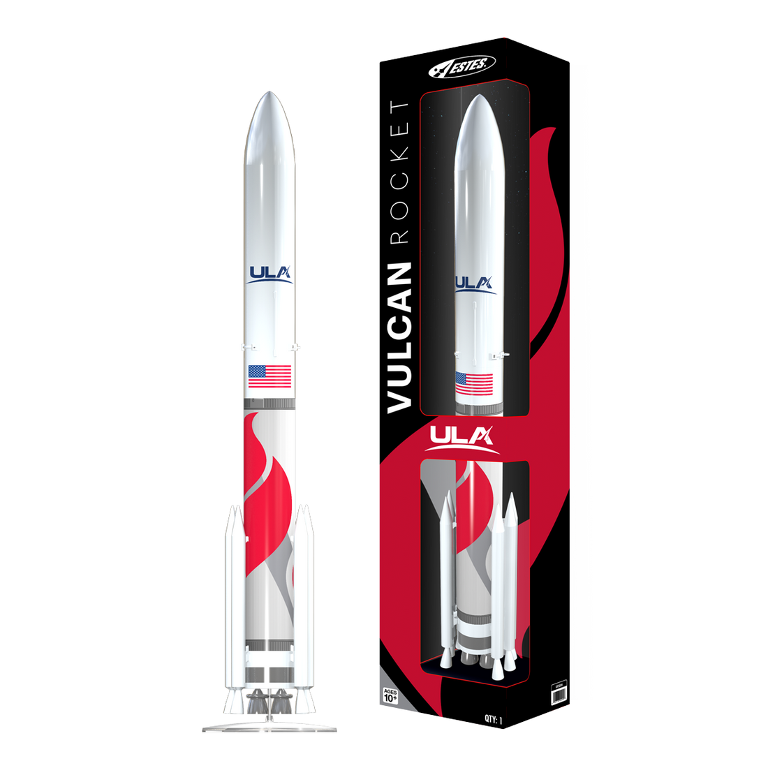 Estes ULA Vulcan Rocket - 1:100 Scale Model - Beginner Kit | Estes Rockets