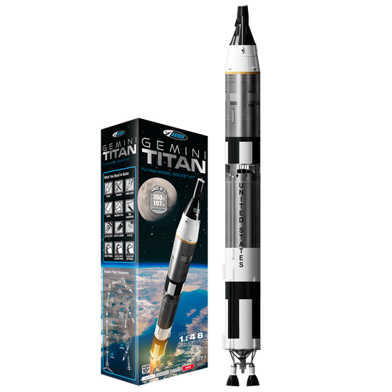 Estes Gemini Titan Flying Model Rocket Kit