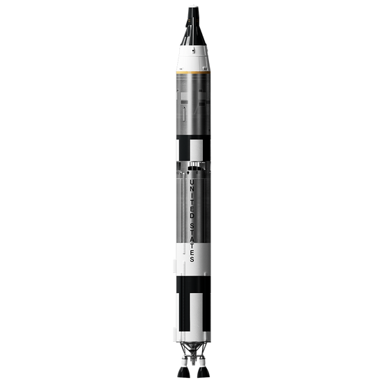 Estes Gemini Titan Model Rocket - Side Boosters