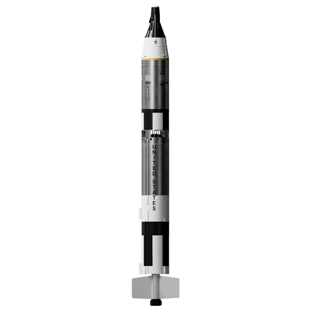 Estes Gemini Titan 1:48 Scale Model Rocket - Flight Fins