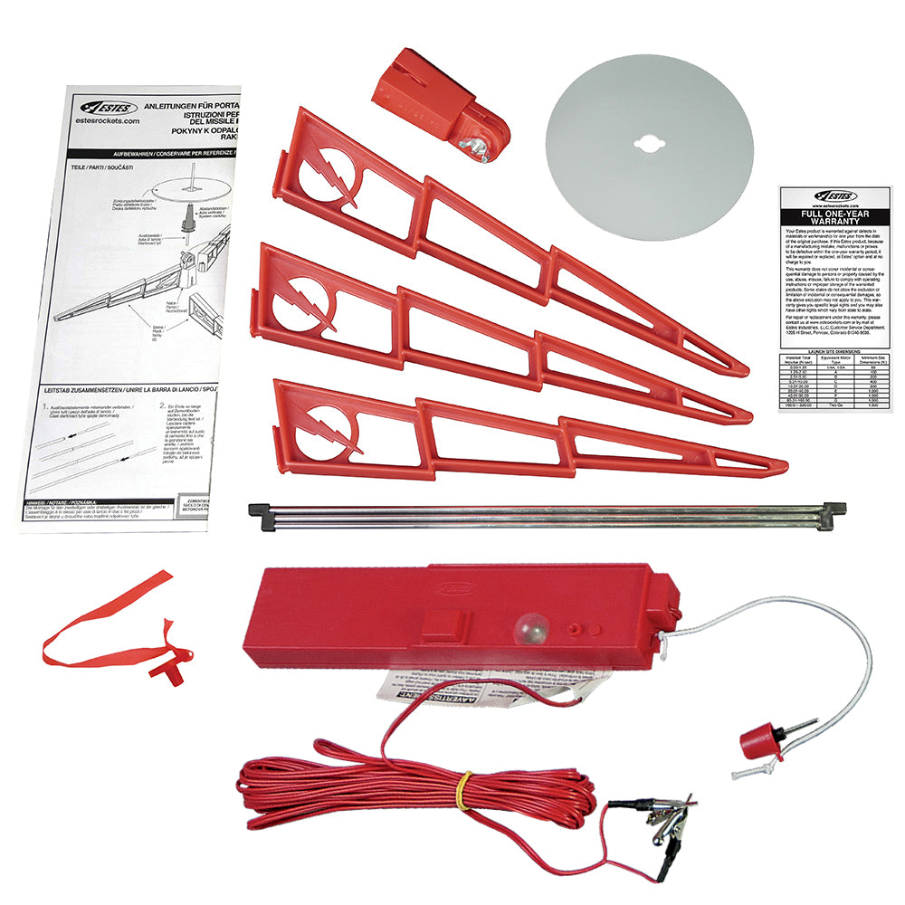 gebrauchsanleitungen aufbewahren Porta-Pad® II Launch Pad and Electron Beam® Launch Controller