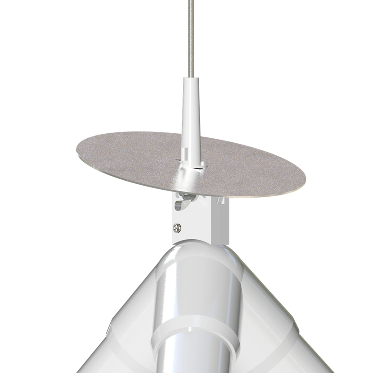 Estes Blast Deflector Plate Replacement for Launch Pro Series II Launch Base and Lifetime Launch System