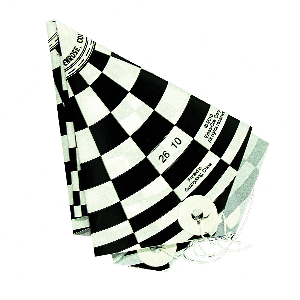 Estes 6 Inch Model Rocket Parachute Folded