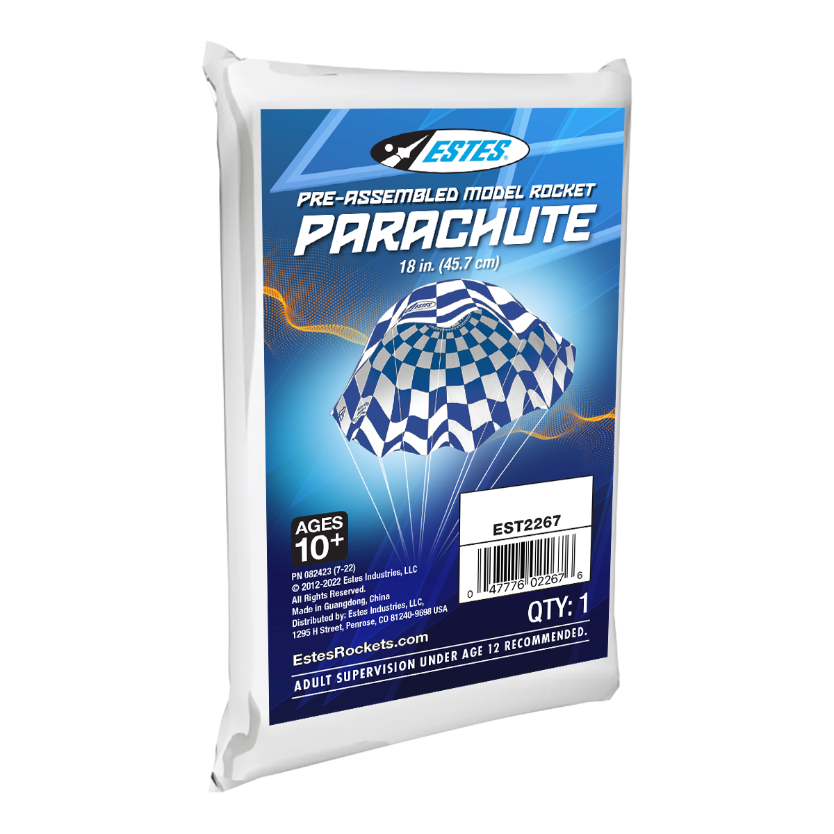 18 Inch Printed Parachute