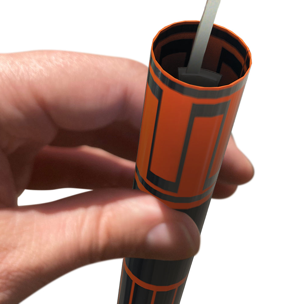Estes Shock Cords & Mount Pack demonstrating how to insert into model rocket 