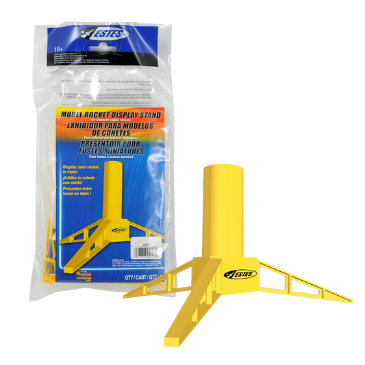 Model Rocket Display Stand (standard engine size)