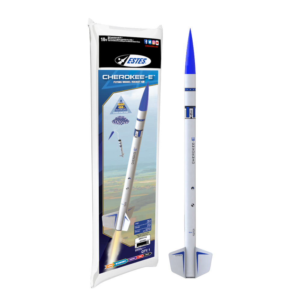 Estes Cherokee-E Flying Model Rocket Kit