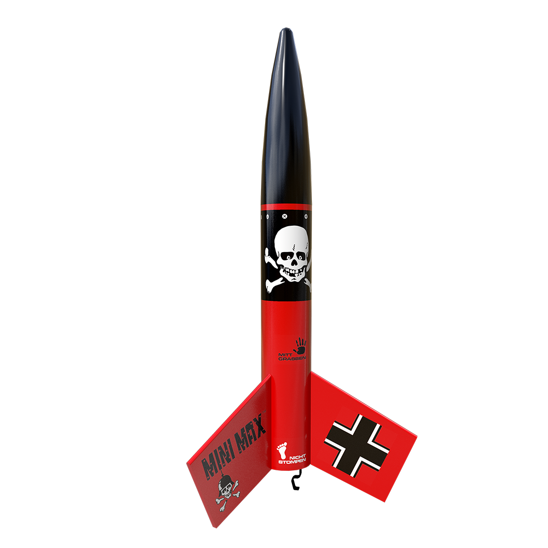 Compack Rocket Launcher Mini Der Red Max™ Launch Set - Compact Rocket, Big Thrills | Estes Rockets
