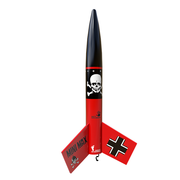 Mini Der Red Max™ Launch Set - Compact Rocket, Big Thrills | Estes Rockets