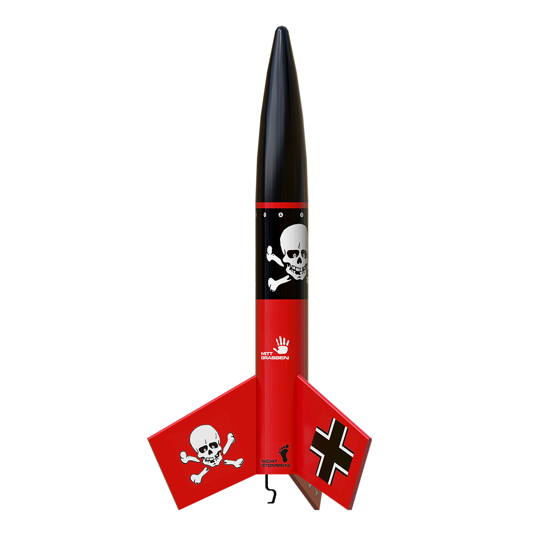Mini Der Red Max™ Launch Set - Compact Rocket, Big Thrills | Estes Rockets