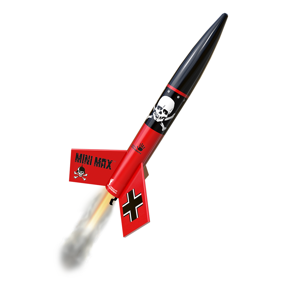 Mini Rocets Mini Der Red Max™ Launch Set - Compact Rocket, Big Thrills | Estes Rockets
