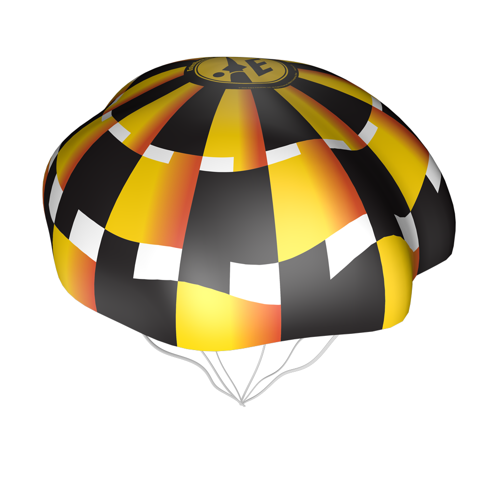 Estes 30 inch Rip Stop Nylon Parachute for Model Rockets