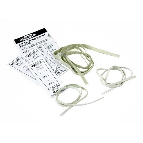 Estes Shock Cords and Mount Pack for Model Rockets