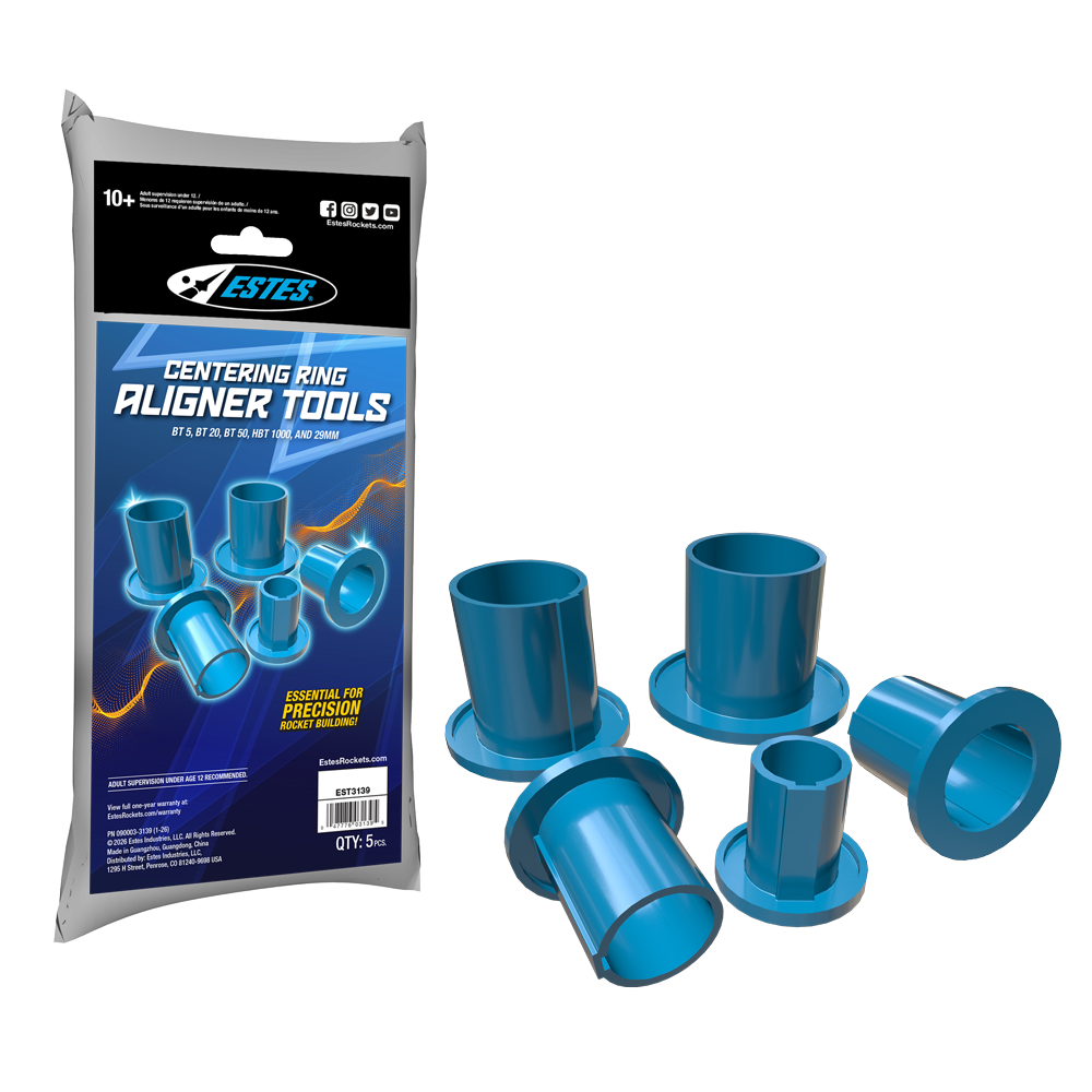 Centering Ring Aligner Tools for Model Rocket Building