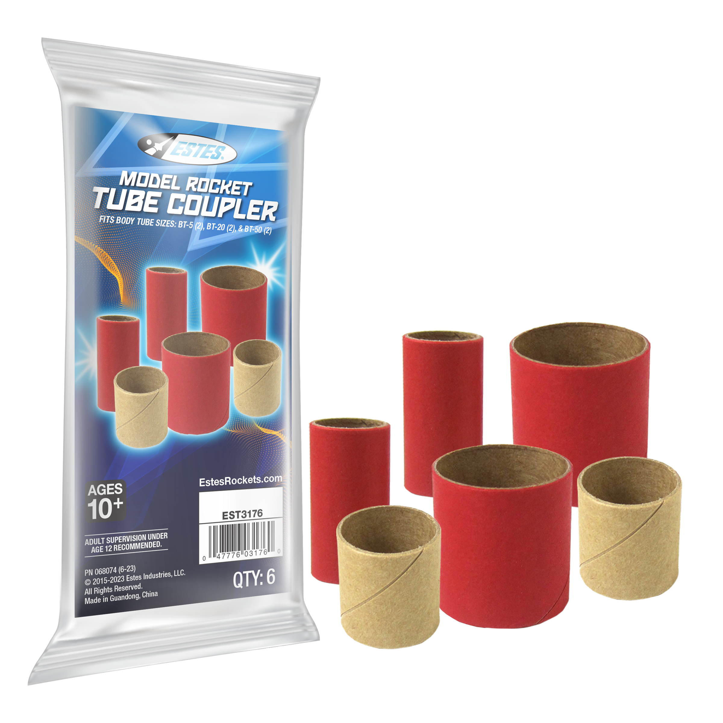 BT5 - BT50 Tube Couplers for Model Rockets