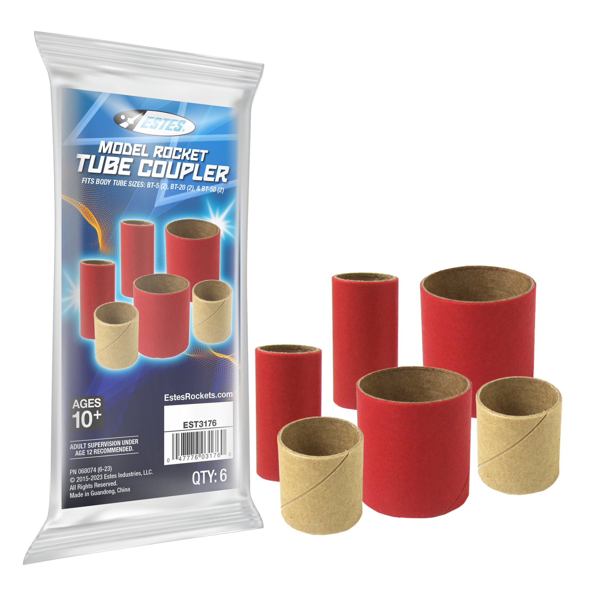 BT5 - BT50 Tube Couplers for Model Rockets