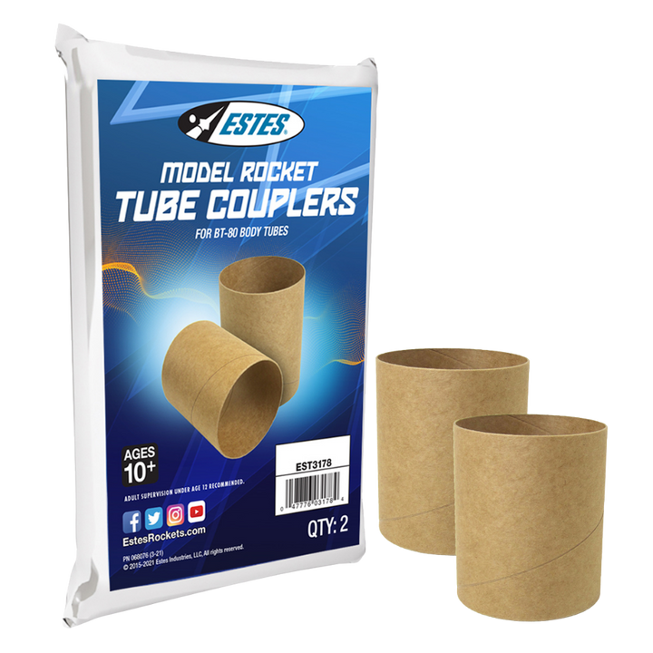 Model Rocket Body Tube Couplers | Replacement Parts | Estes Rockets
