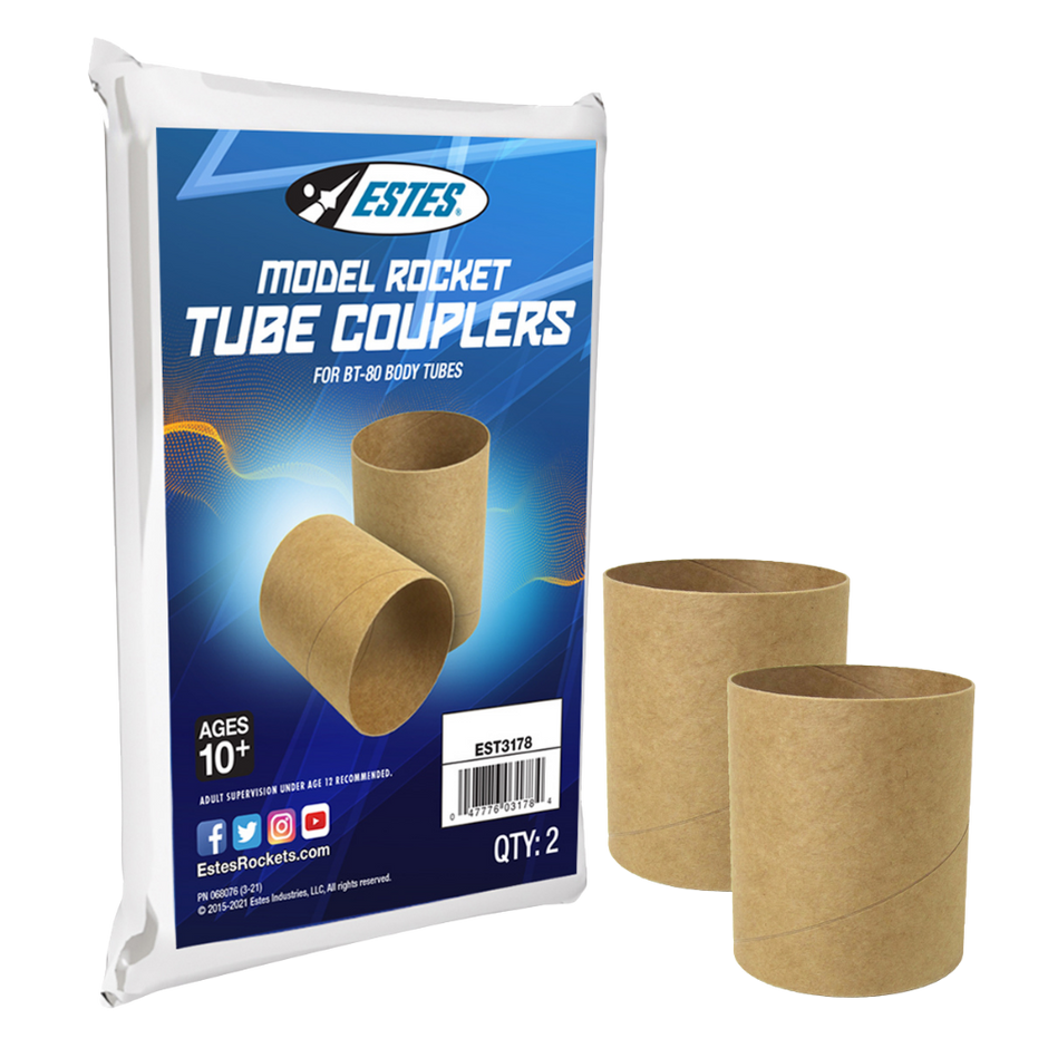 BT-80 Body Tube | Model Rocket Parts | Estes Rockets