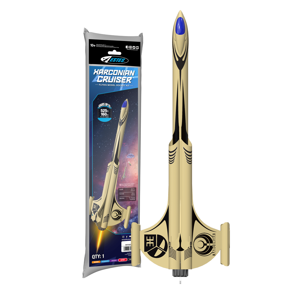Xarconian Cruiser™ | Expert Model Rocket Kit | Estes Rockets
