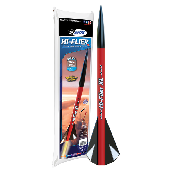 Hi-Flier® XL Model Rocket - Soar Over 1300 Feet | Estes Rockets