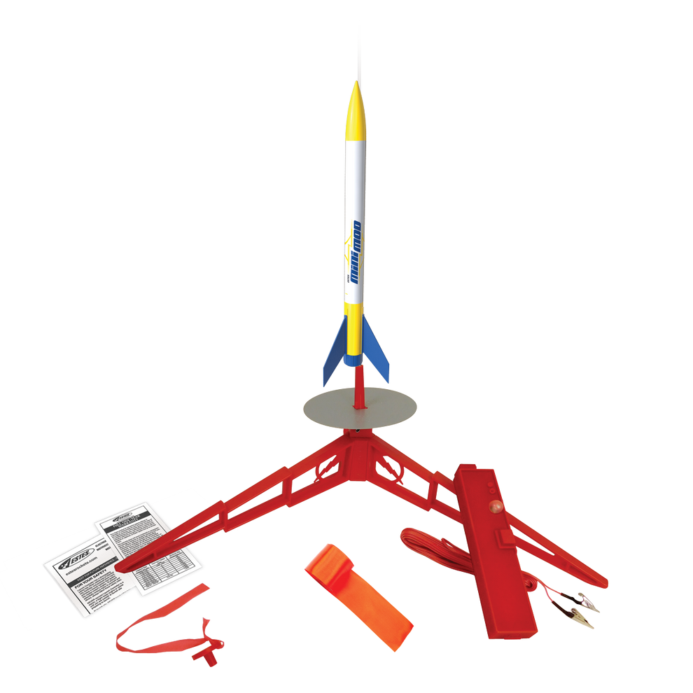 Launch Tiny Rockets Mini Mod™ Launch Set - Rocket & Launch Equipment for Beginners | Estes ...