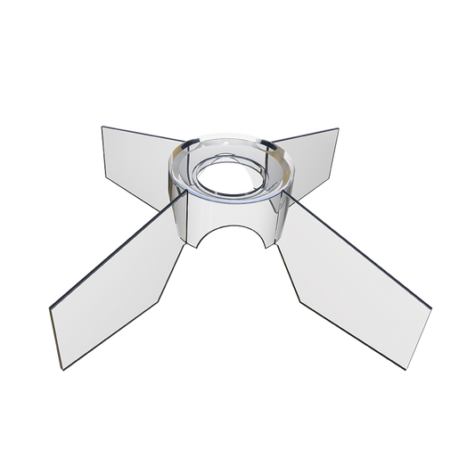 Replacement Clear Fin Unit for the Estes Blue Origin New Shepard