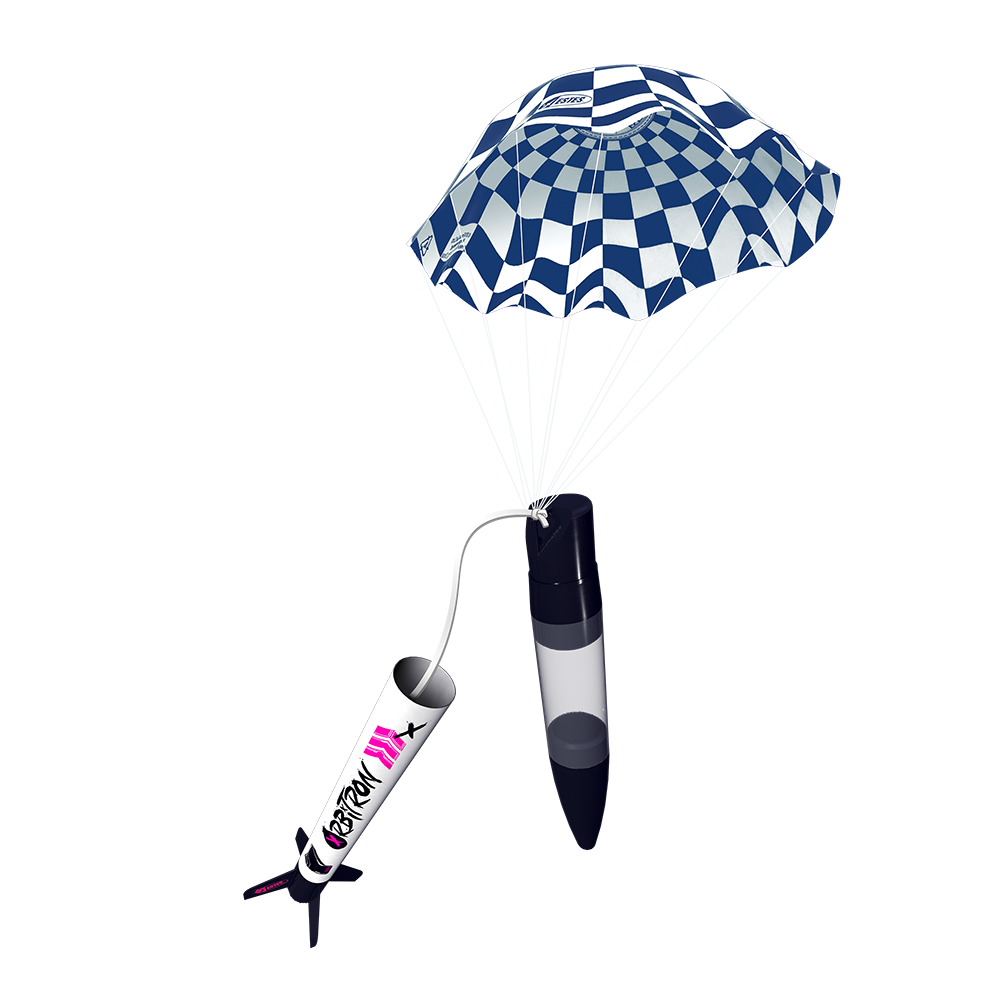 Estes Orbitron STEM Kit Model Rocket with Parachute Recovery